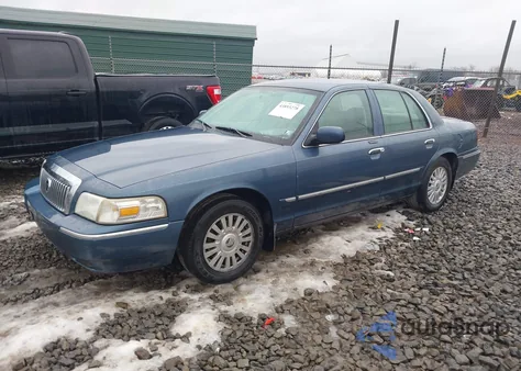 2008 Mercury Grand Marquis Gs z USA, uszkodzony, nr VIN 2MEFM74V68X624202